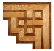 Wood Floor Inlay / Crest